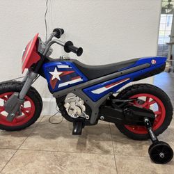 Captain America battery Operated Bike