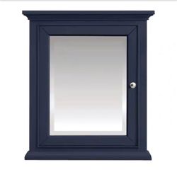 Windlowe 24 in. W x 28 in. H Rectangular Medicine Cabinet with Mirror