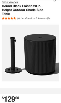 Umbrella Side Table