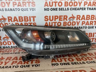 2013 Accord Headlight Passenger Halogen OEM 🚘 2015