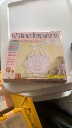 New Lil’ Hands Keepsake Handprint Kit Made By Milestone
