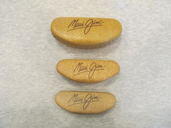 3 Maui Jim Clam Shell Cases