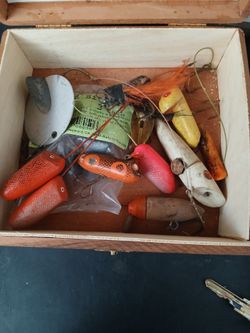 Vintage fishing lures