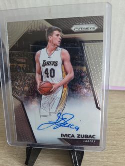 Lakers  Ivica Zubac Certified  Autograph  Card