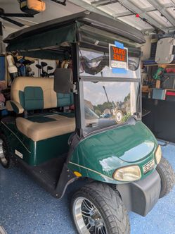 Golf Cart, Dark Green