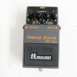 Boss MT-2w Waza Craft Metal Zone Distortion Guitar Effect Pedal