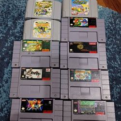 Super Nintendo & Nintendo 64 Games 