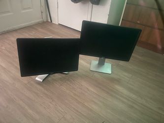 Two Dell Monitors