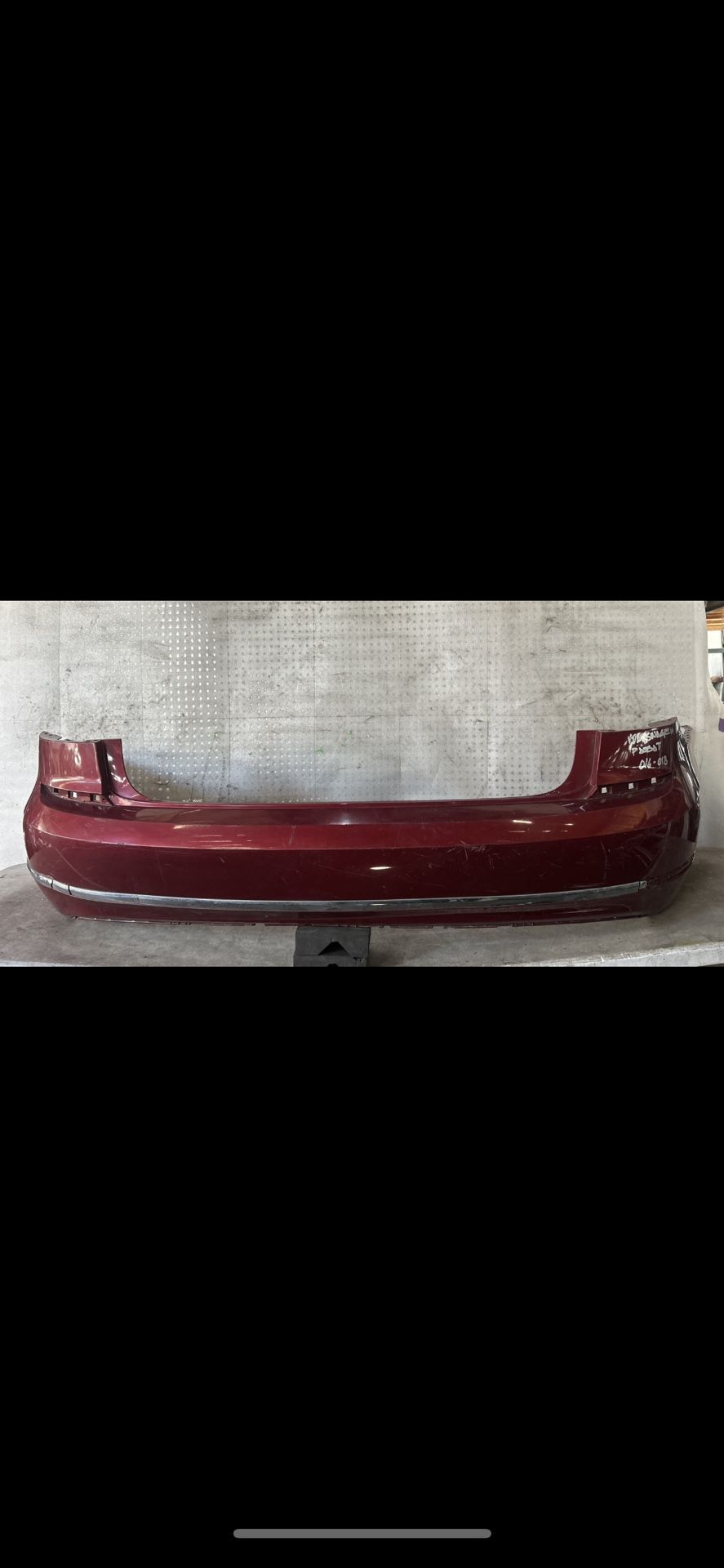 2016 2017 2018 2019 VOLKSWAGEN PASSAT REAR BUMPER OEM USED