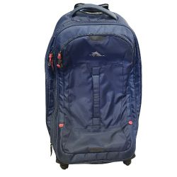 HIGH SIERRA Navy Red Rolling Luggage 