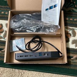 Dell WD19 130W Docking Station with 90W Power, USB-C, HDMI, Dual DisplayPort