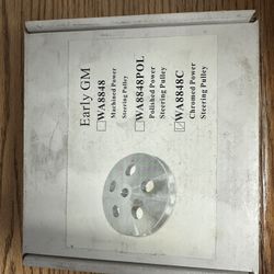 Chrome Power Steering Pulley
