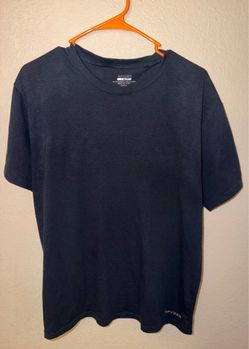 Spyder Men's Size M Navy Blue Active Performance Short Sleeve T-Shirt Crewneck
