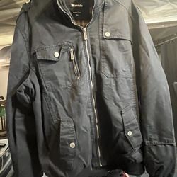 Wantdo Men’s Military Jacket Casual Bomber Style