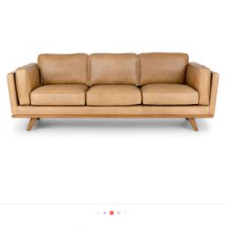 Article Modern Leather Couch!