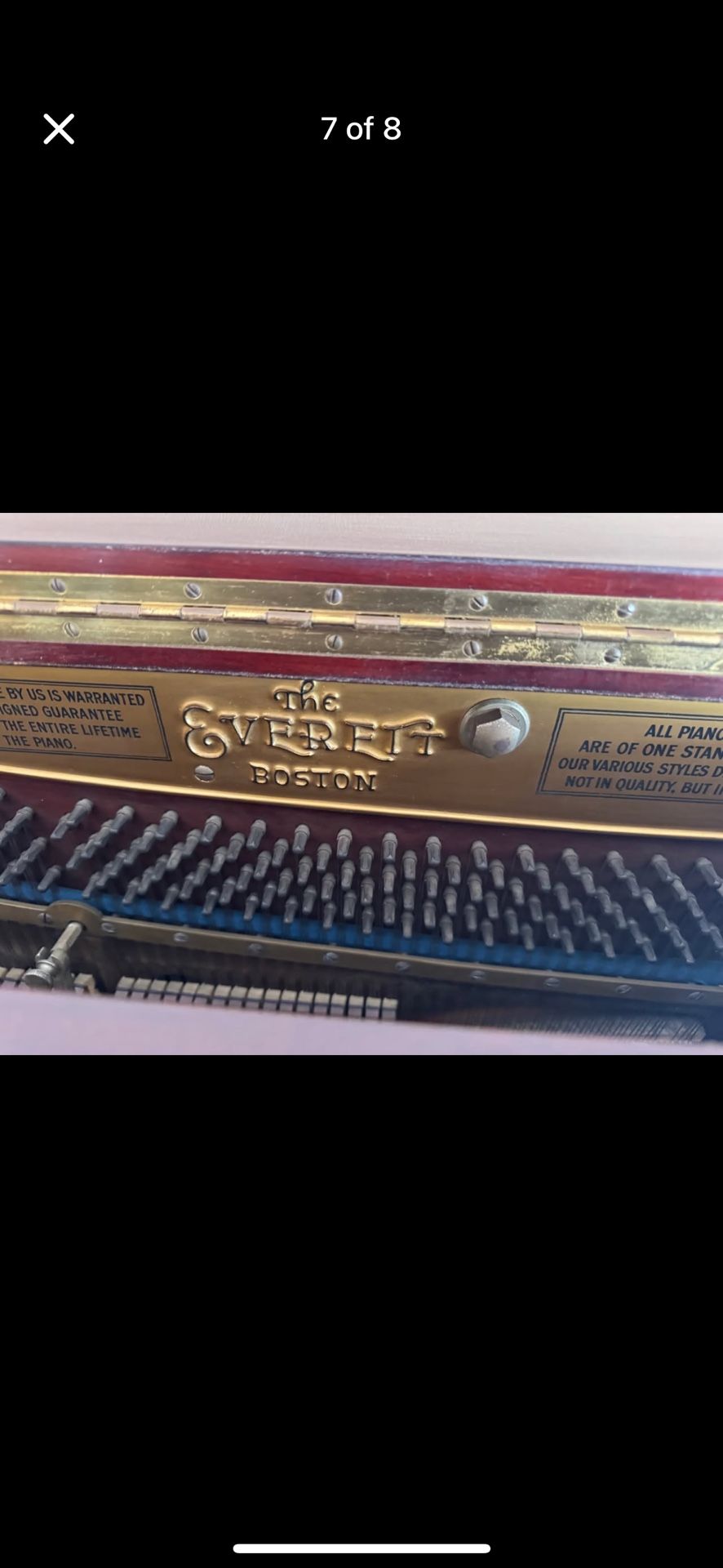 30 Yr Old Piano