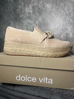 Dolce Vita Platform Espadrille Slip-On Shoe NEW 9.5