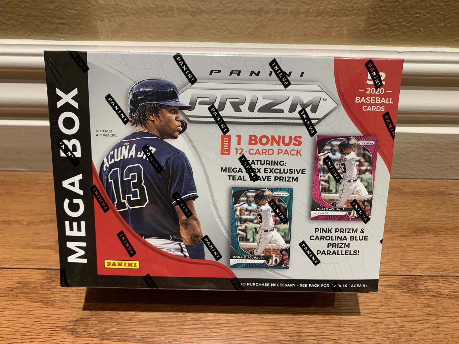2020 Panini Prizm Baseball Factory Sealed Mega Box 10 Packs Plus 1 Extra Pack 52 Cards Per Box