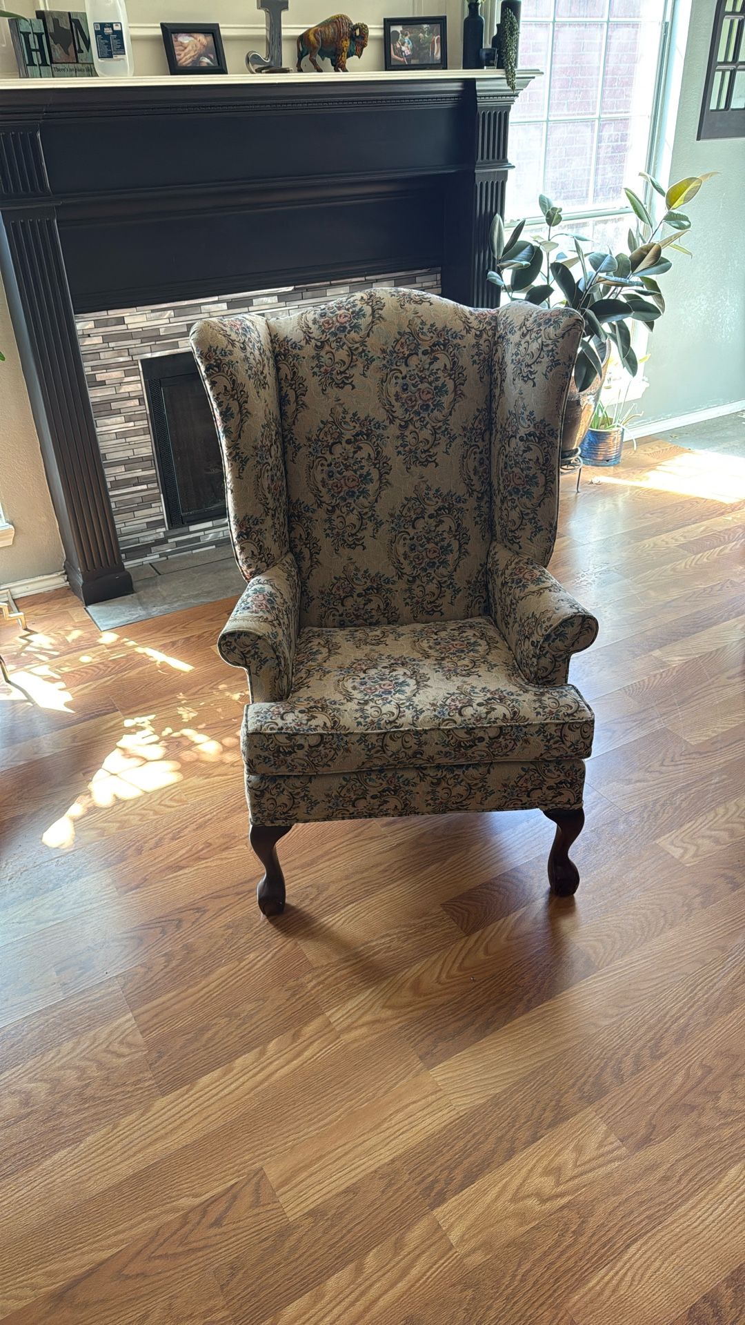Vintage Wingback Chair