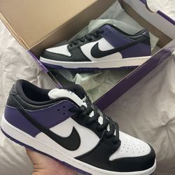 Nike SB Court Purple Dunk Low