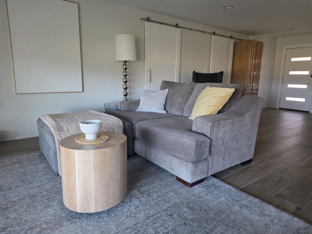 2 DEEP Seated Sofas - Couch & Loveseat Livingroom Set