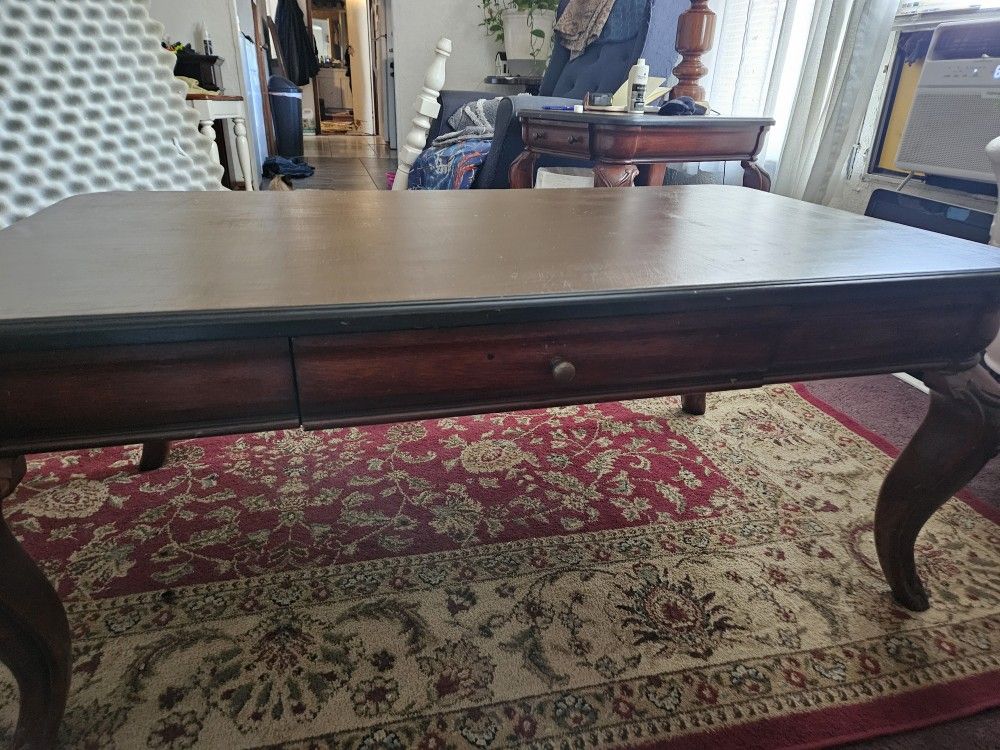 Coffee Table & End Table 2 Lamps