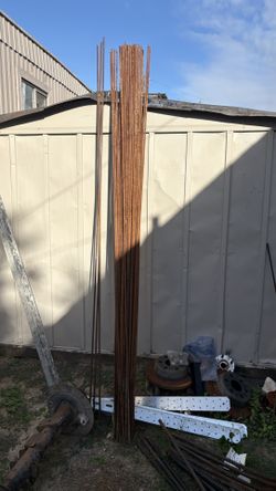 Rebar 8ft Rebar Number #3 Asking $2 Each 
