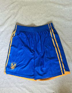 Tigres UANL Soccer Shorts Blue and Gold