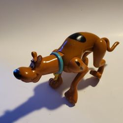 9" Long By 3 1/2" Tall Scooby-Doo Figurine Toy With Moveable Joints
