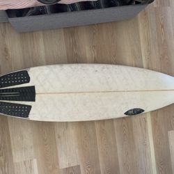 6’4 Sharp Eye Disco Inferno Surfboard 