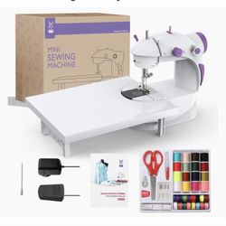 KPCB Tech Mini Sewing Machine + Kit Purple