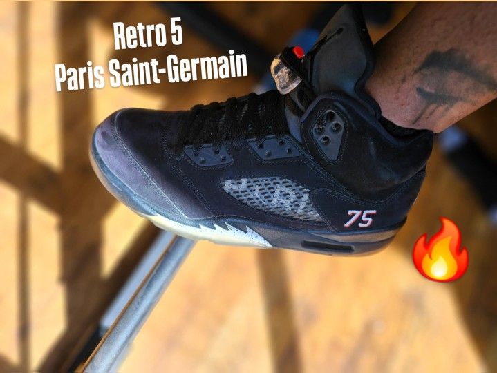 Jordan Retro 5 Paris Saint Germaine
