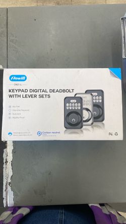 Keypad Digital deadbolt with lever sets