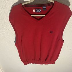 Chaps Red Vest