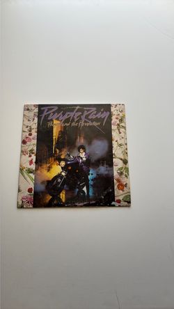 Purple Rain Album Cover, no record.