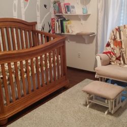 Crib With Toddler Rail