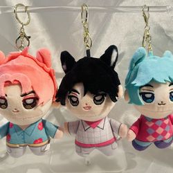 K-Pop Demon Hunter Plush Keychain