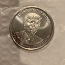 Donald trump 1oz Silver Coin 