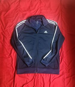 Adidas Navy Blue Track Jacket Size Medium Classic Adidas full zip track

jacket