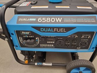 Pulsar 6580W Portable Gas Powered Generator