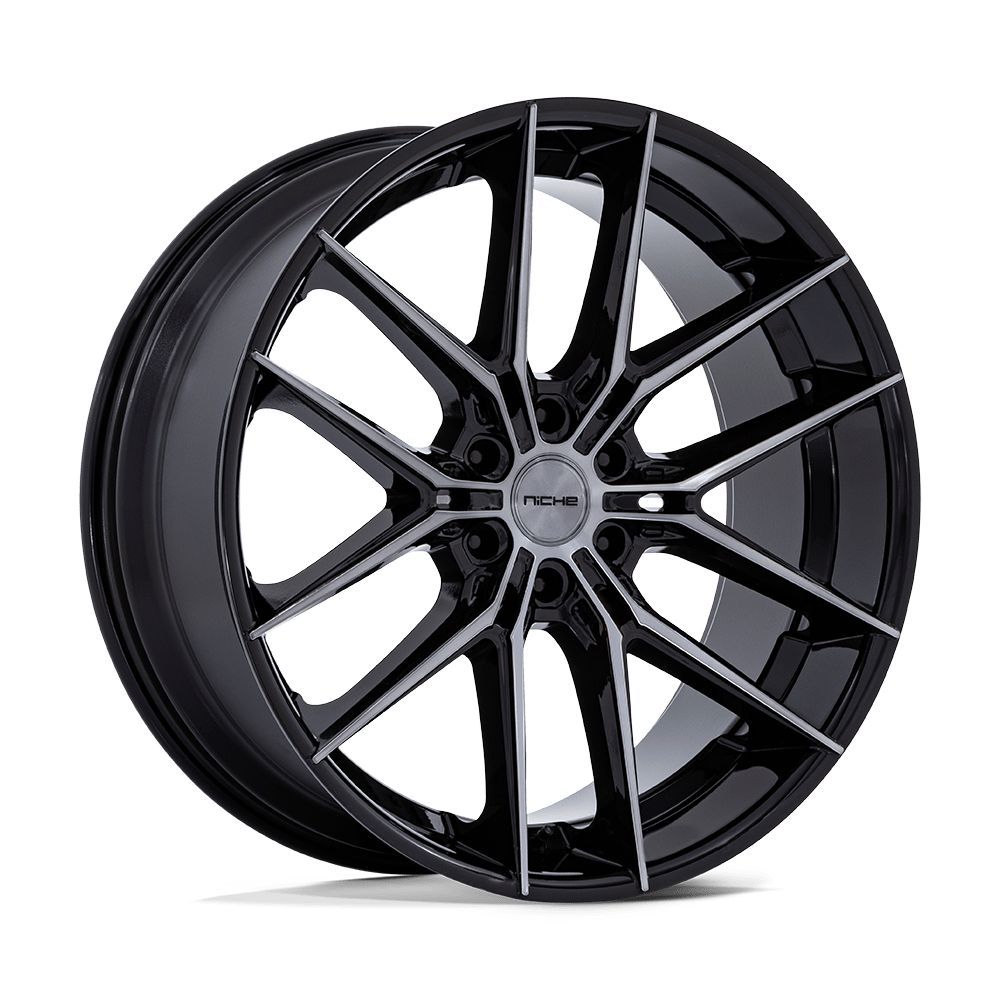 Niche Prodigy 6 Gloss Black Dark Tinted Clear Wheels Rims