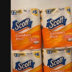 Scott Toilet paper 4/$20