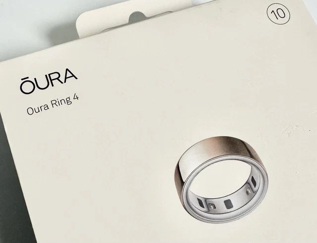 NEW Oura Ring Gen 4 Rose Gold Size 10 Sleep Activity Tracker Smart Ring NIB