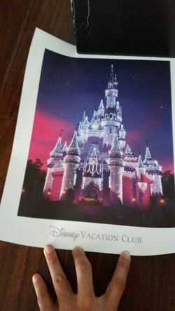 Disney lithograph