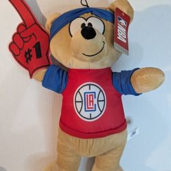Clippers Bear With Tag