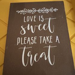 Dessert Table Sign 
