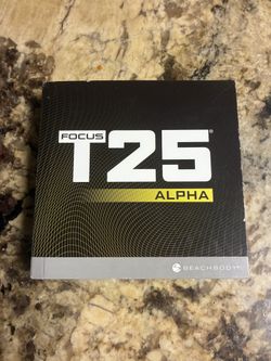 Beachbody Focus T25 Alpha+Beta Workout DVD Set 