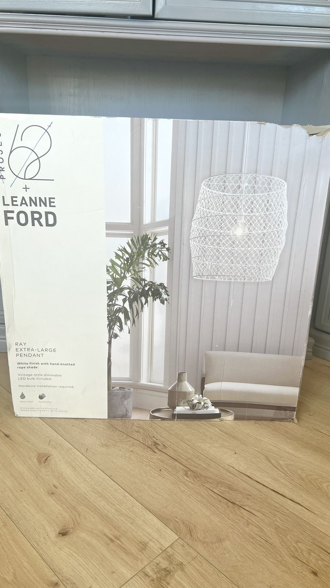 Project 62 + Leanne ford Rope Net Pendant lamp