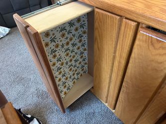Real wood very heavy dresser