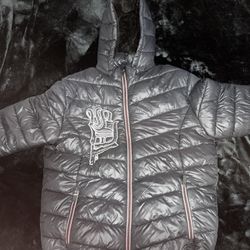 Sdl Black Puffer Jacket Size M